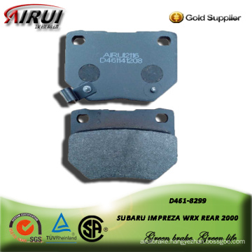 semi-metallic brake pad for SUBARU IMPREZA WRX REAR 2000